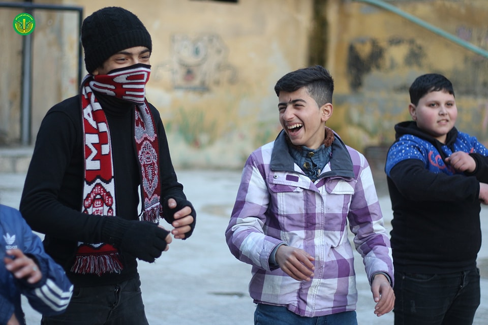 حتى بتعبنا بالبذل مستمتعين